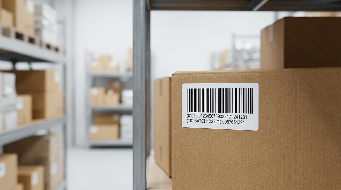 Etiqueta Logística: Estándar Internacional GS1 para Pallets y Cajas