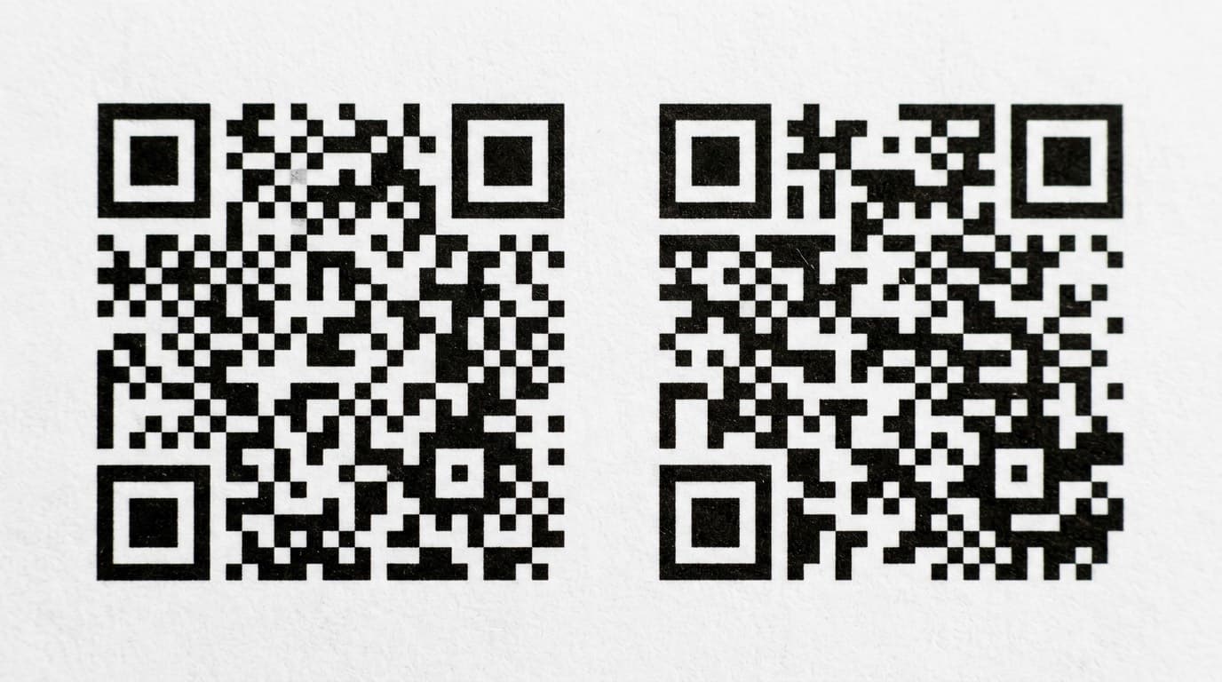 Data Matrix vs QR: Cuándo usar cada código 2D en tu negocio