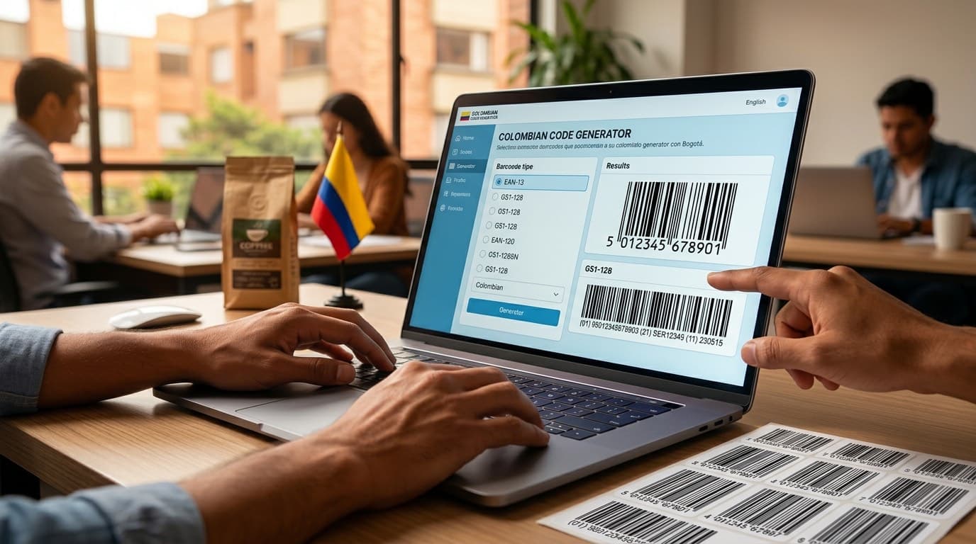 Generador de Código de Barras para Empresas Colombianas: Gratis y Online